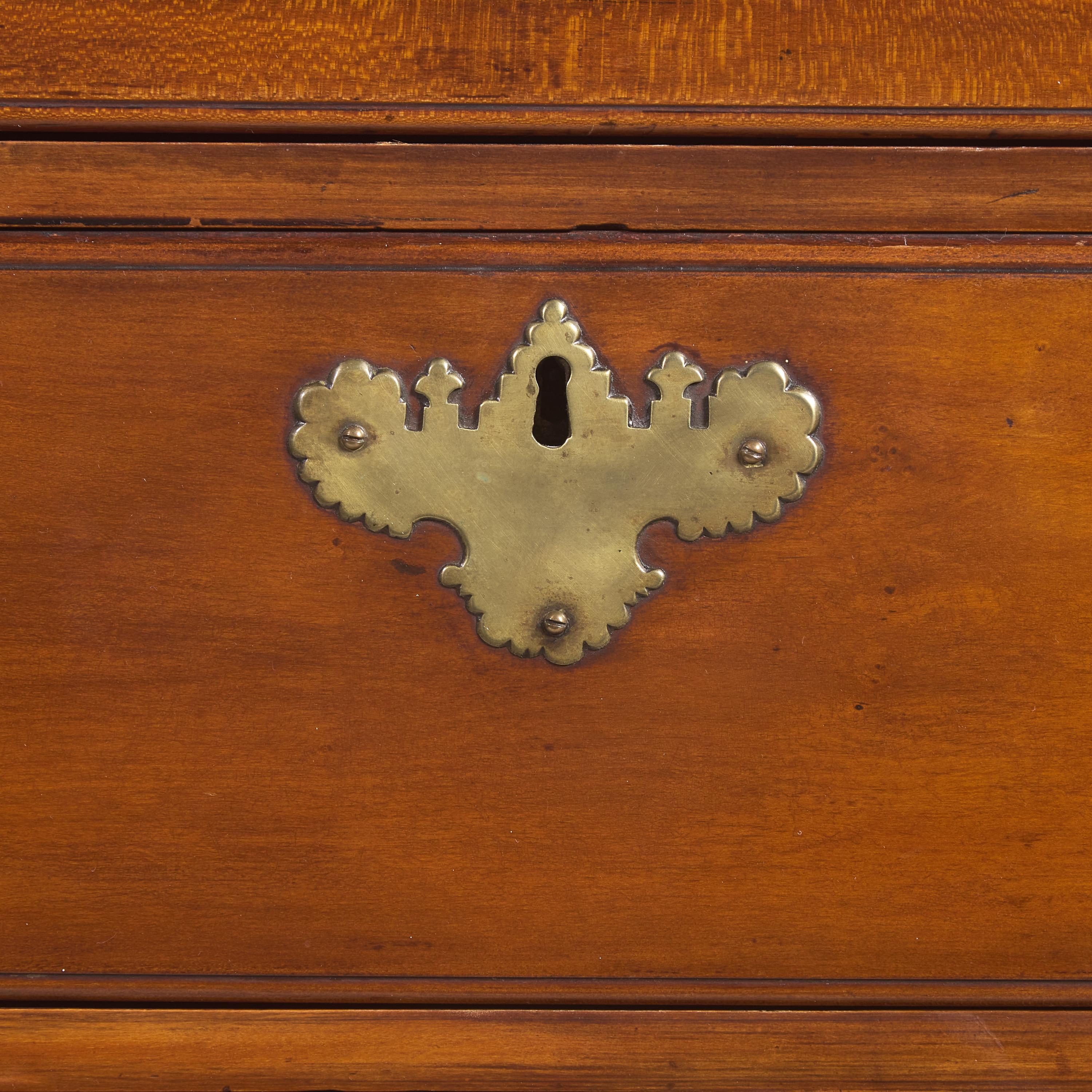 A Chippendale Cherry Chest-On-Chest