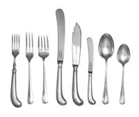 An English Silver-Plate Flatware Service