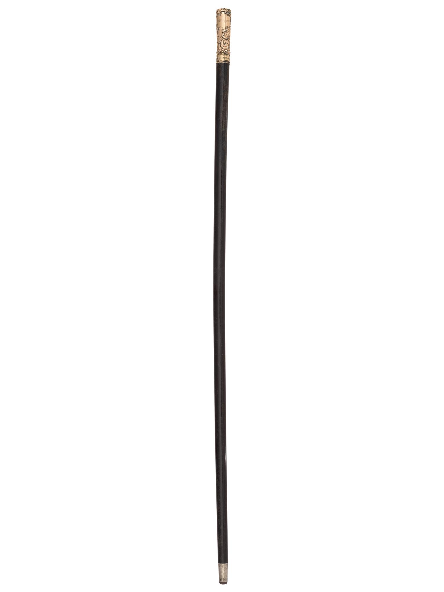 [CIVIL WAR]. Presentation cane identified to Confederate cavalry officer General William H. Jackson.