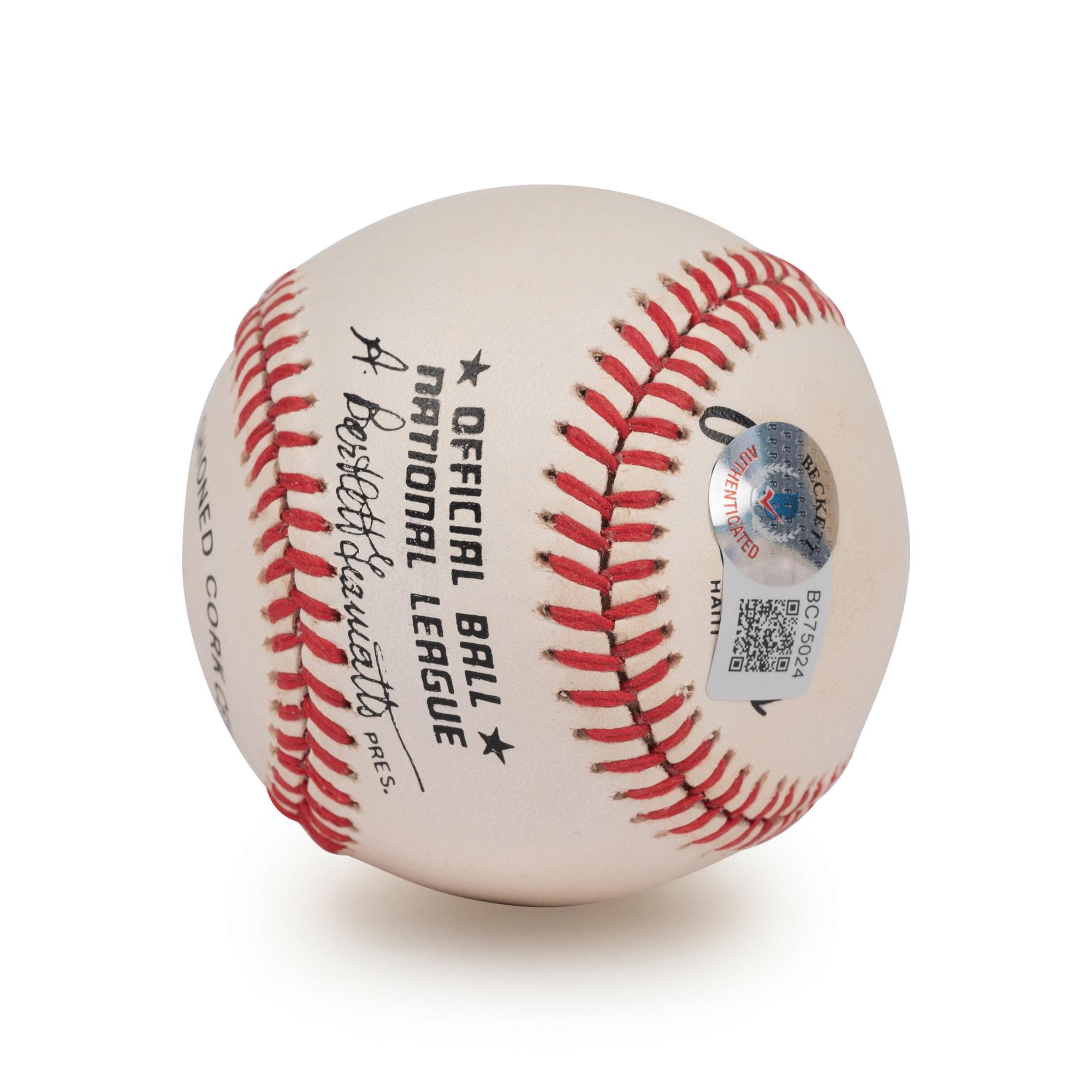 A Willie Stargell Signed Autograph Baseball (Beckett Authentication Services BAS Certified),