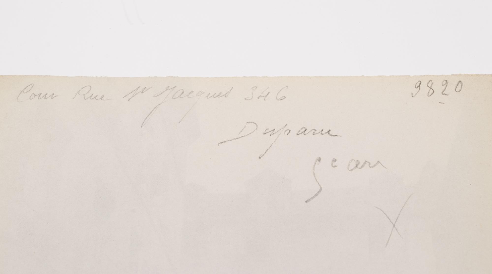 A group of three photographs ( Cour, rue Saint-Jacques 346, disparu, 5e arrondissement , 1900; Saint-Severin - rue Saint Séverin , 1905-1906; Coin, rue Norvins et des Saules , 1925)