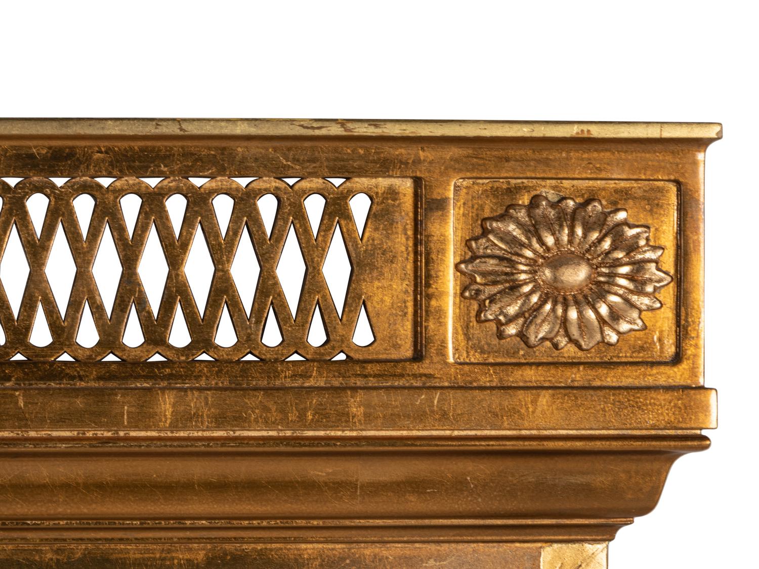 A Continental Giltwood Mirror