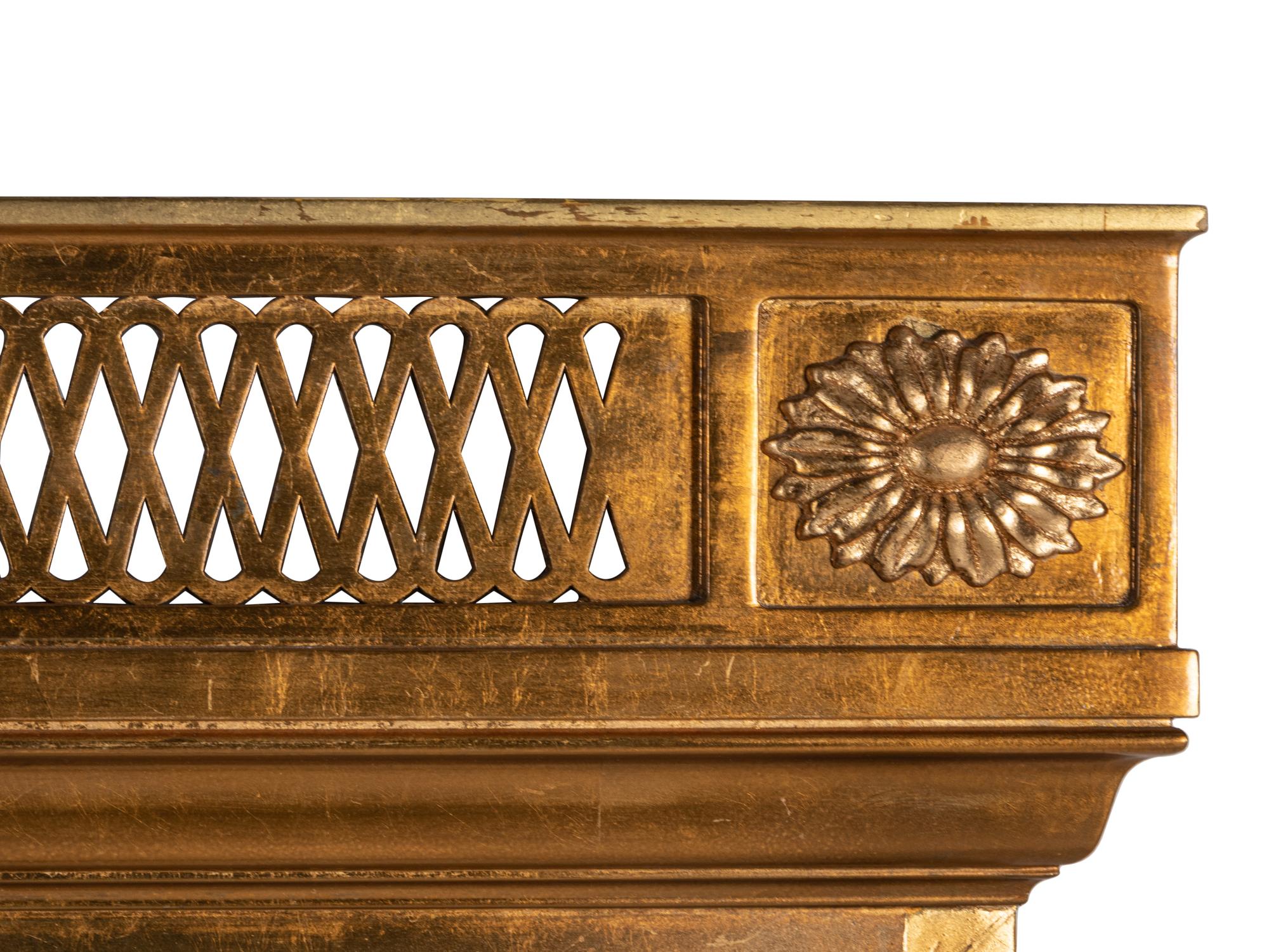 A Continental Giltwood Mirror