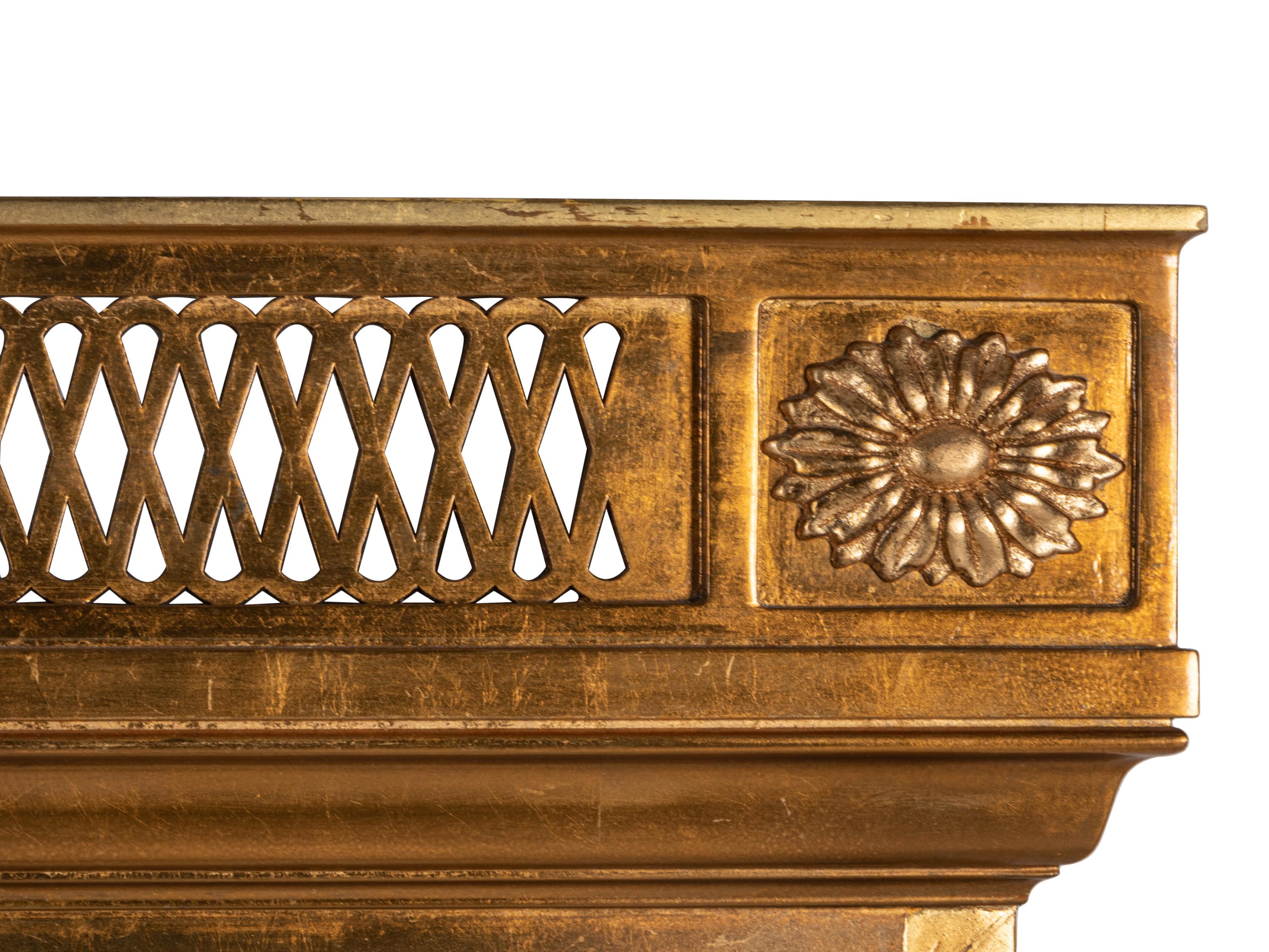 A Continental Giltwood Mirror