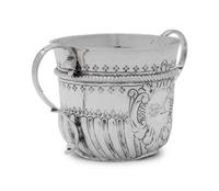 A George I Britannia Silver Caudle Cup
