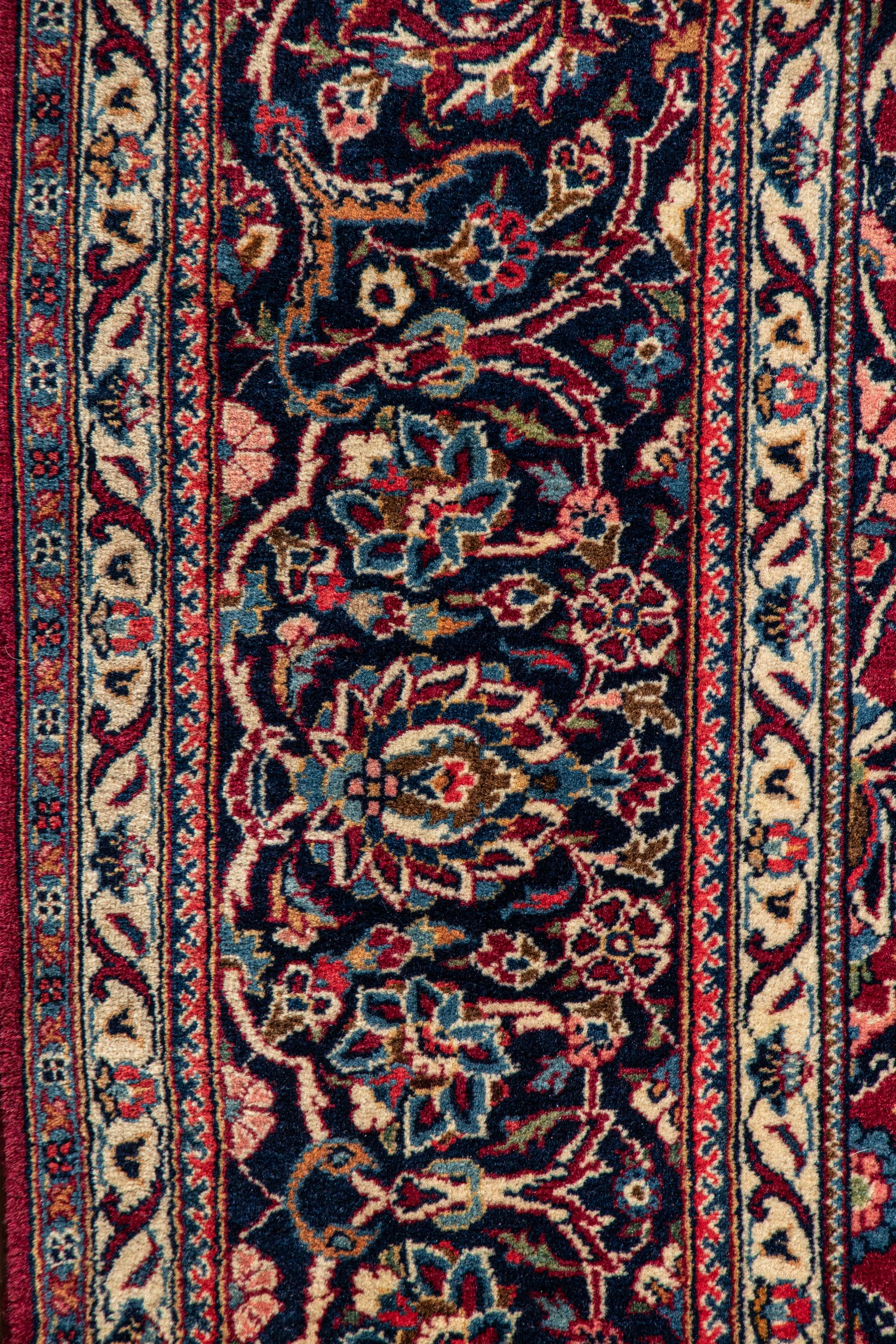 A Kashan Wool Rug