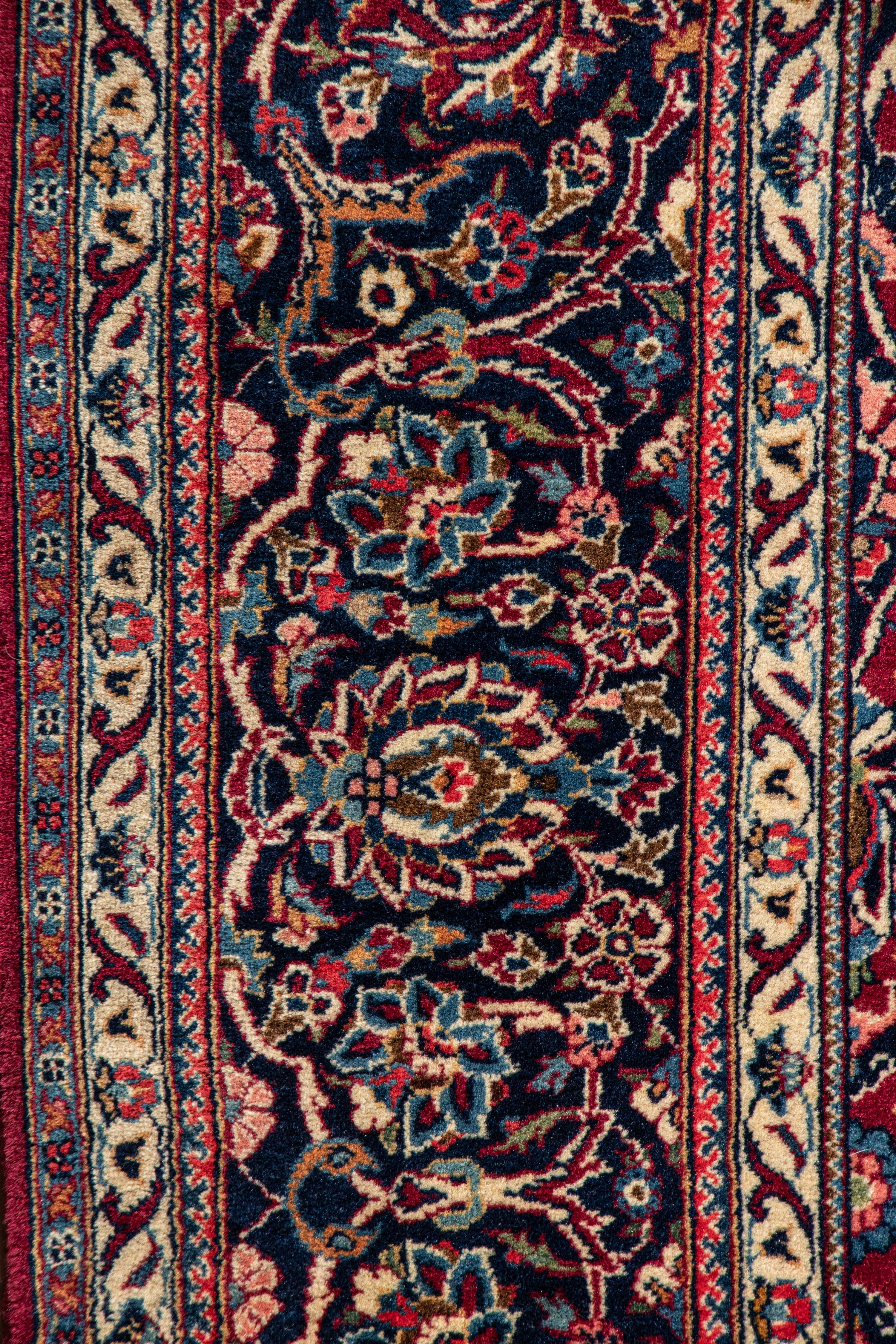 A Kashan Wool Rug