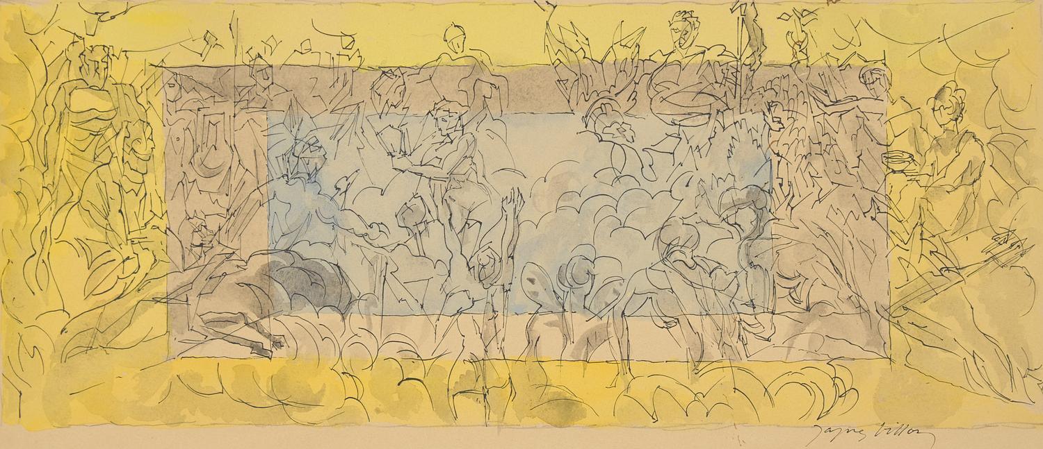 Jacques Villon (French, 1875-1963) — Illustration pour les Bucoliques de Virgile , 1942