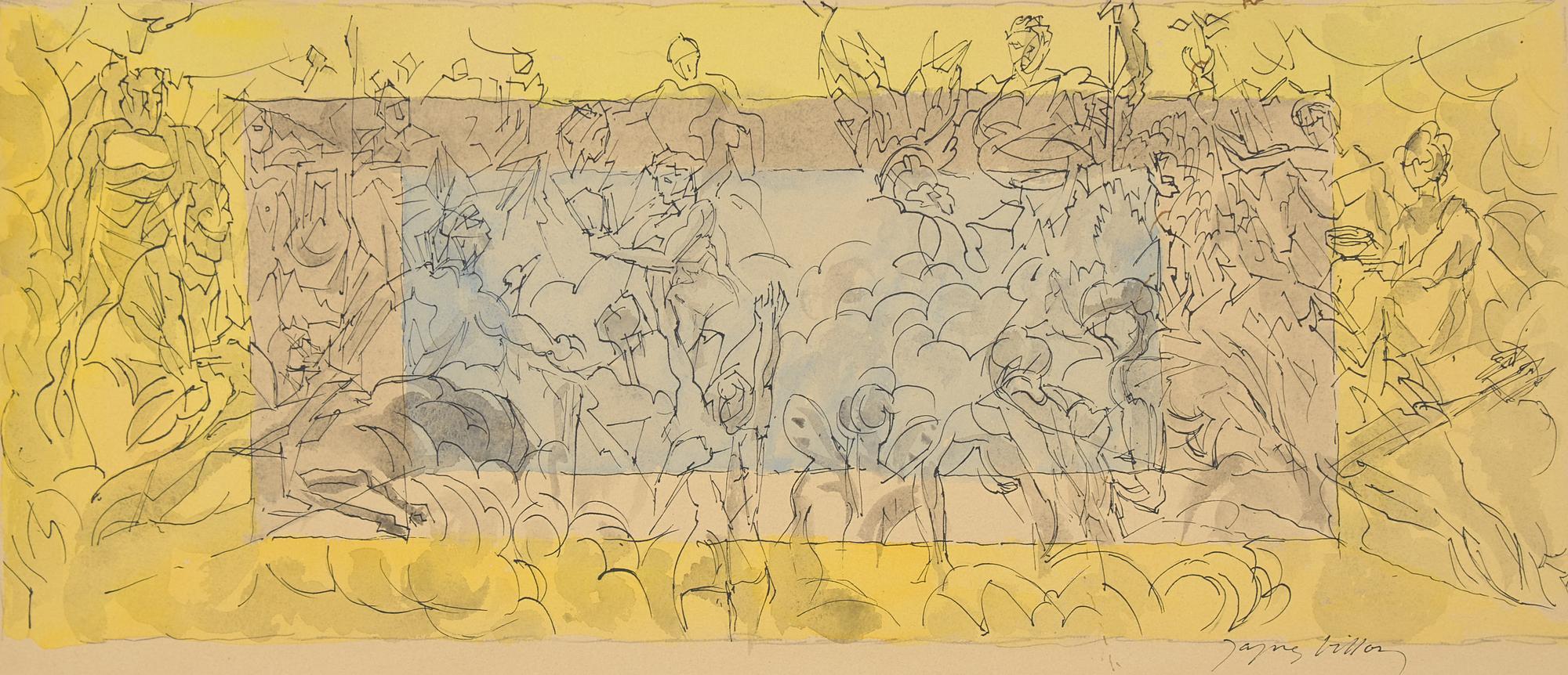 Jacques Villon (French, 1875-1963) — Illustration pour les Bucoliques de Virgile , 1942