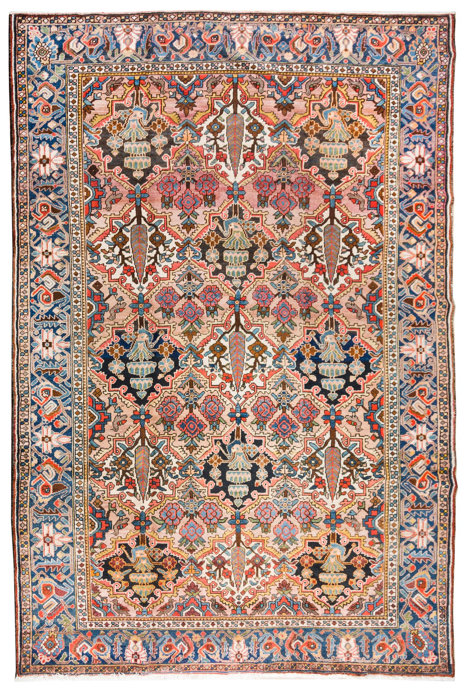 A Bakhtiari Wool Rug 10 feet 4 inches x 7 feet 8 inches. — CIRCA 1910