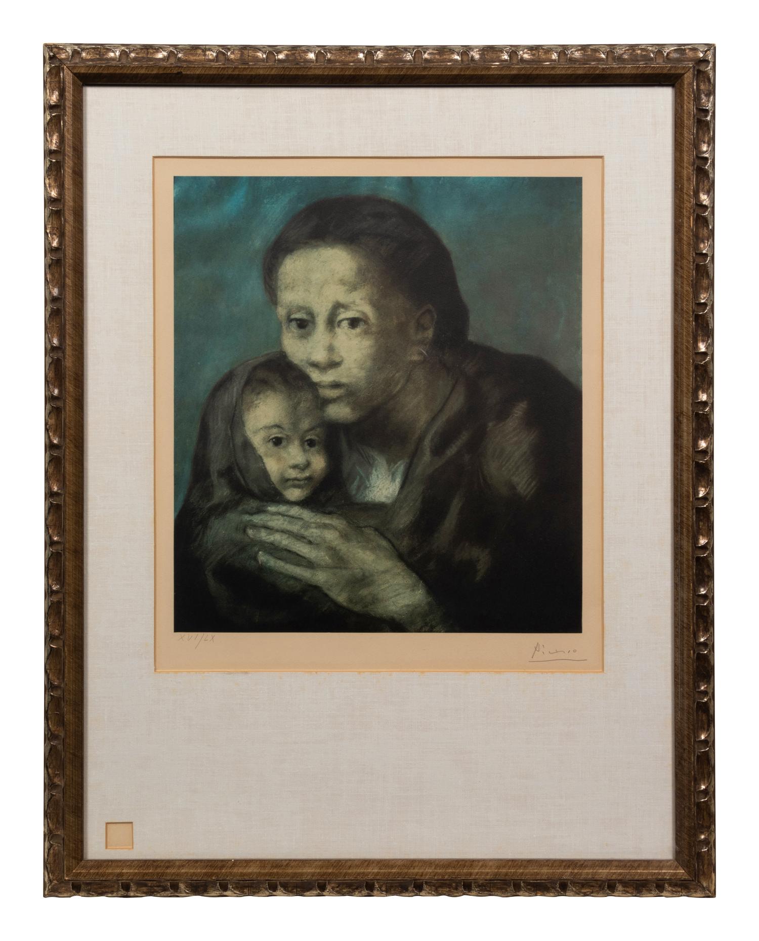 Mère et enfant au fichu (Mother and Child with Shawl) ( from the Barcelona Suite)