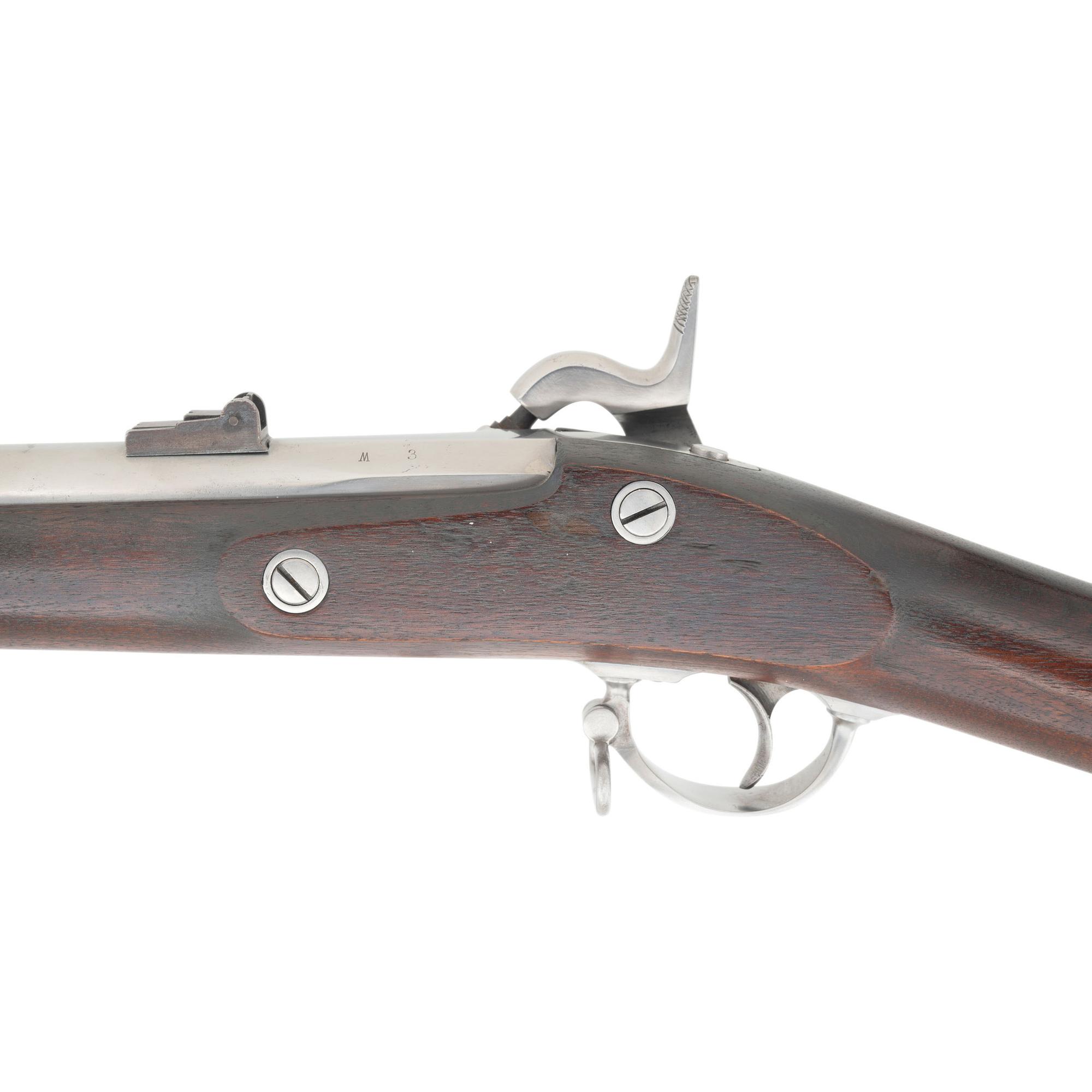 Unmarked US Model 1861 Contract Rifle Musket Attributed to Whitney