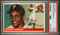 A 1955 Topps Roberto Clemente Rookie Baseball Card No. 164 (PSA 1.5)