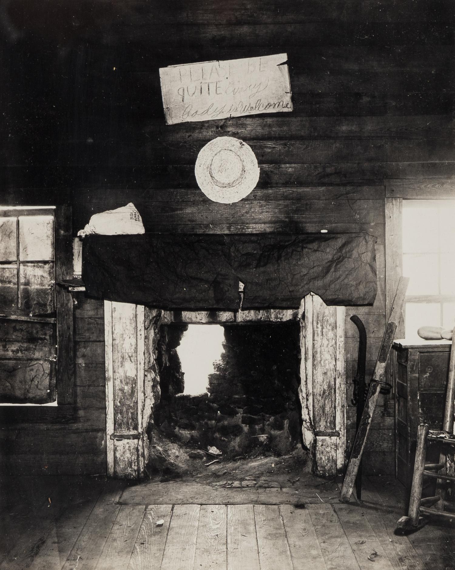 Walker Evans (1903-1975) Bedroom of Tengle Family House, Hale County, Alabama, 1936