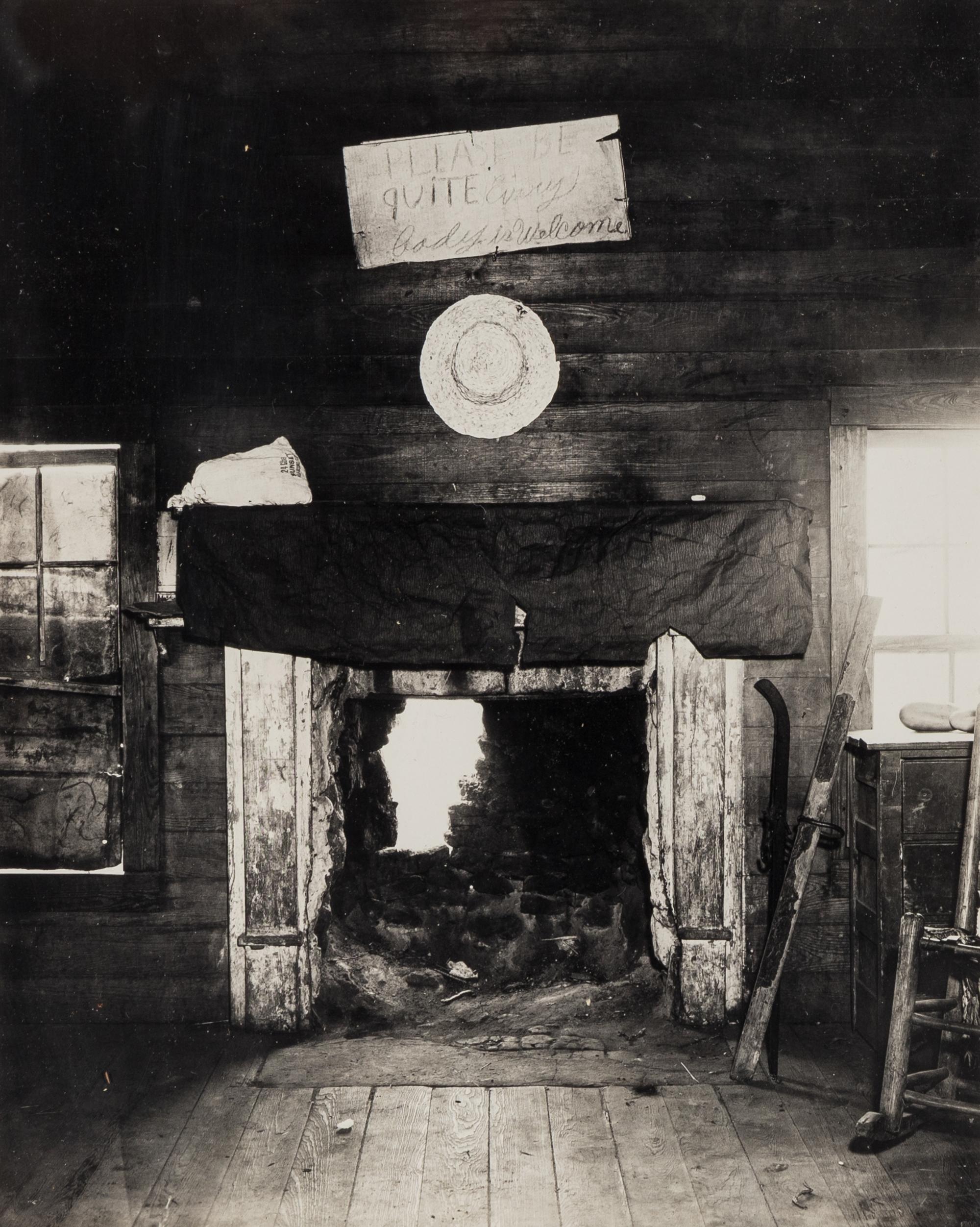 Walker Evans (1903-1975) Bedroom of Tengle Family House, Hale County, Alabama, 1936