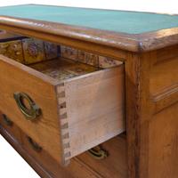 An Oak Store Counter with Six Drawers 59" W x 25.5" D x 33.25" H — France, Circa 1900