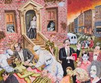 Joe Coleman, (American, b. 1955), City Medical Patrol, 1988