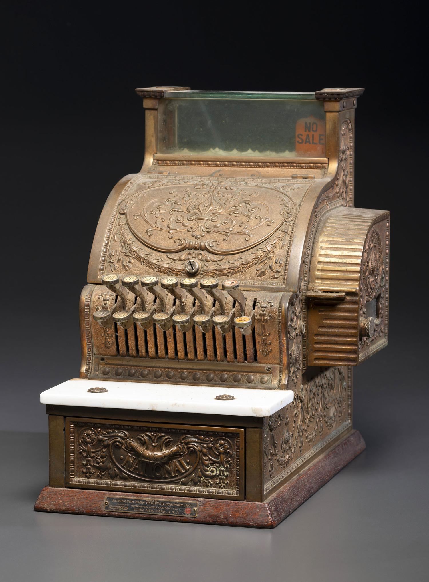 A National Brass Cash Register