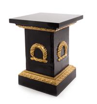An Empire Style Painted Iron Stand Height 13 1/8 inches. — 20TH CENTURY