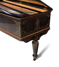 A Victorian Calamander Concert Grand Piano