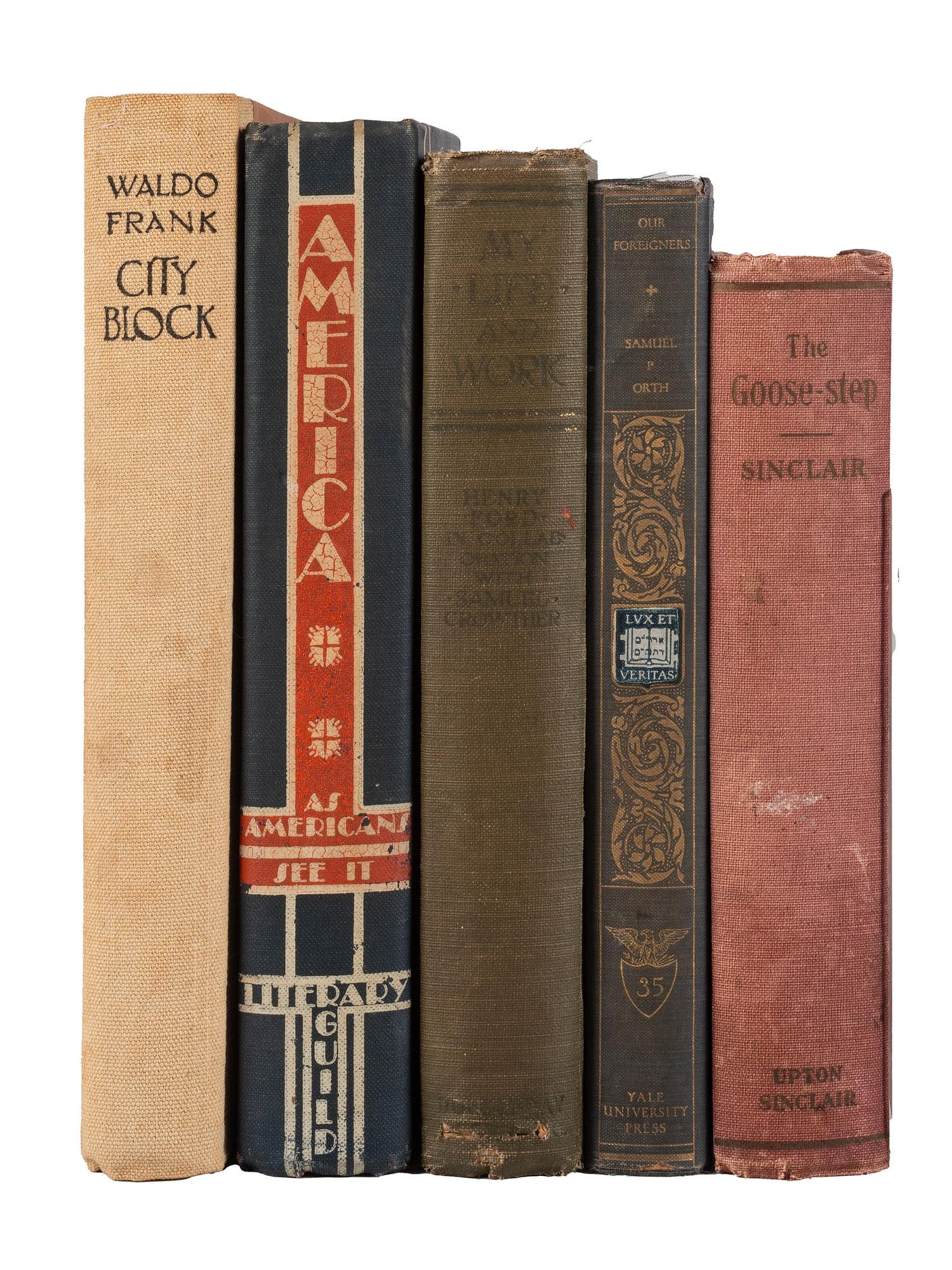 American Immigration & Guide Books [AMERICAN IMMIGRATION & LABOR]. A group of 5 titles, comprising: