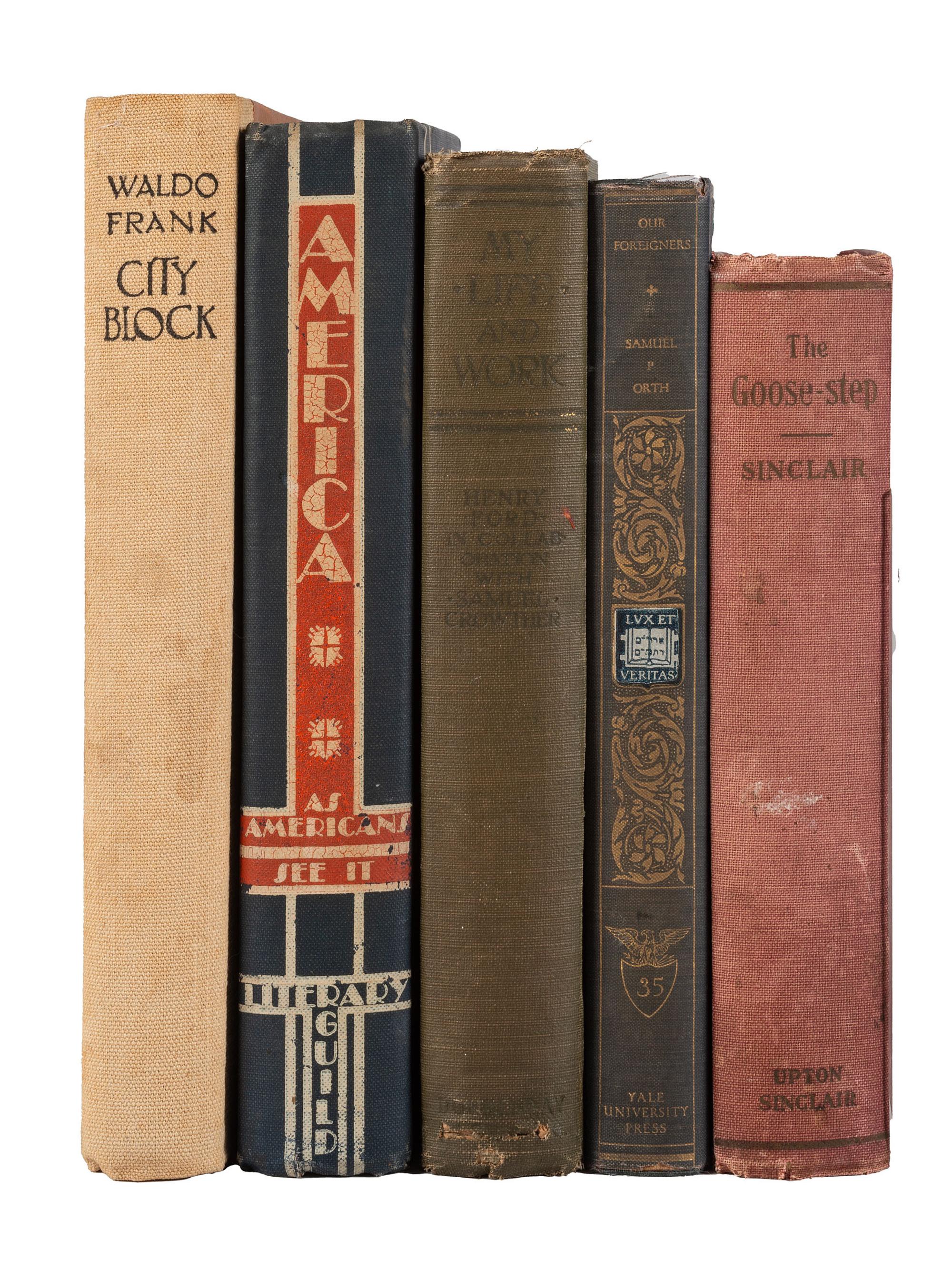 American Immigration & Guide Books [AMERICAN IMMIGRATION & LABOR]. A group of 5 titles, comprising: