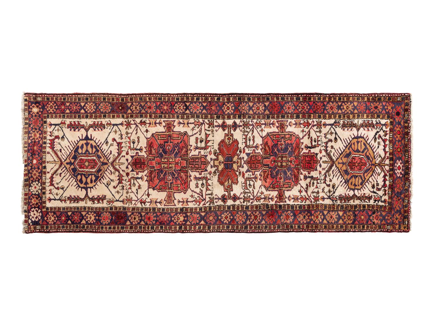 A Heriz Wool Runner