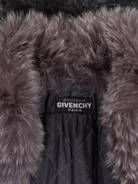Givenchy Broadtail Coat with Fox Fur Trim, 1980-90s