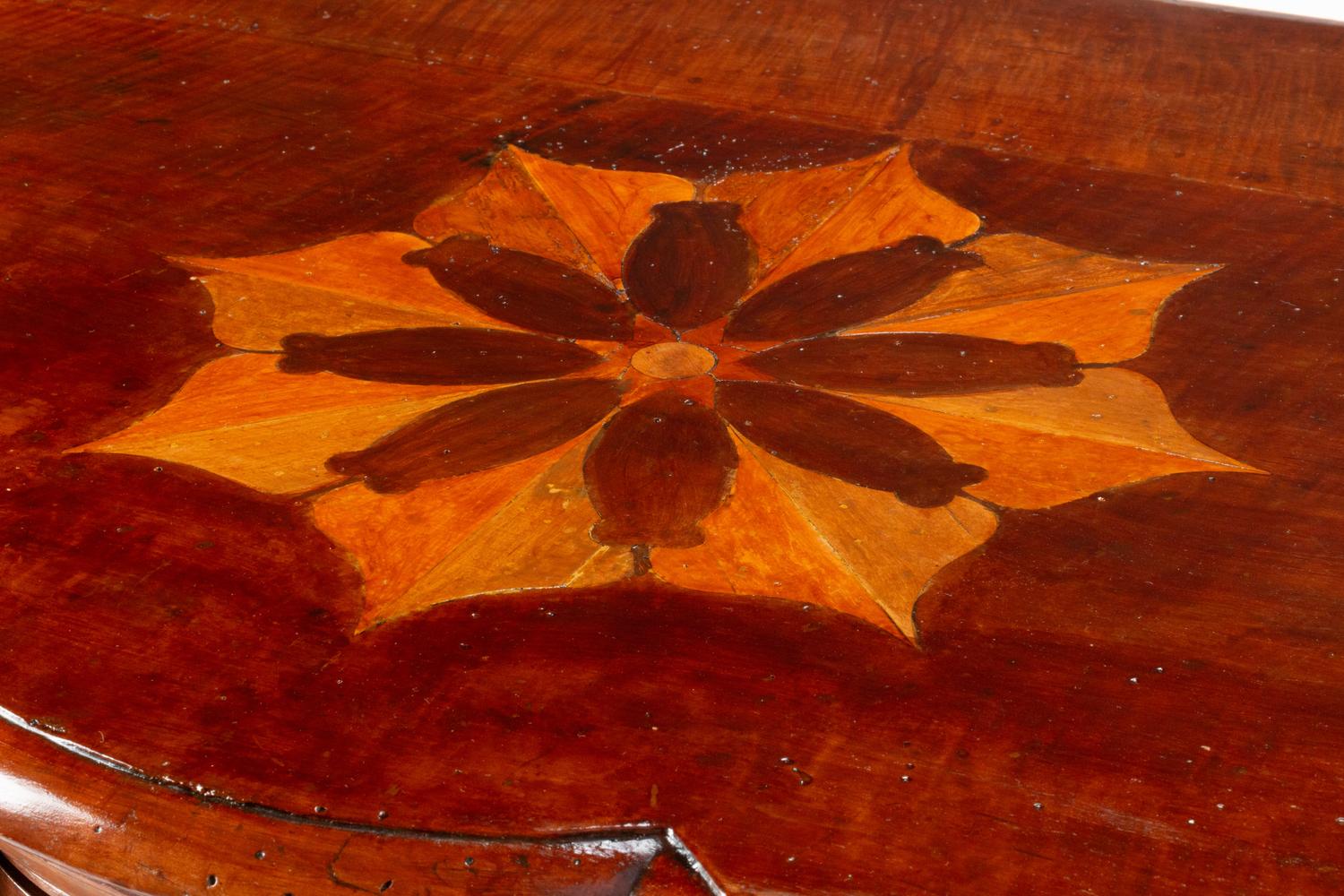 A French Provincial Walnut Commode