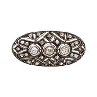 ANTIQUE, DIAMOND BROOCH