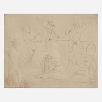 Pablo Picasso (Spanish, 1881-1973) La Danse from La Suite des Saltimbanques