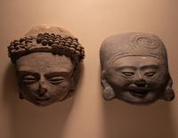 A Veracruz Head and Tlatilco Head