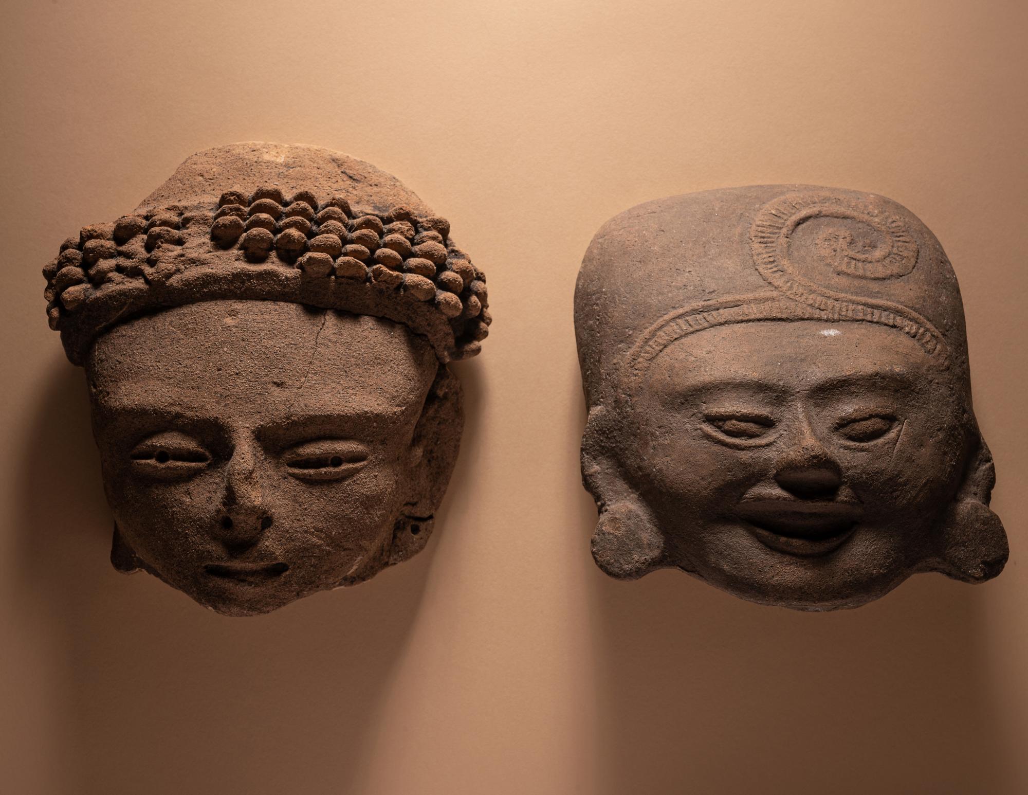 A Veracruz Head and Tlatilco Head