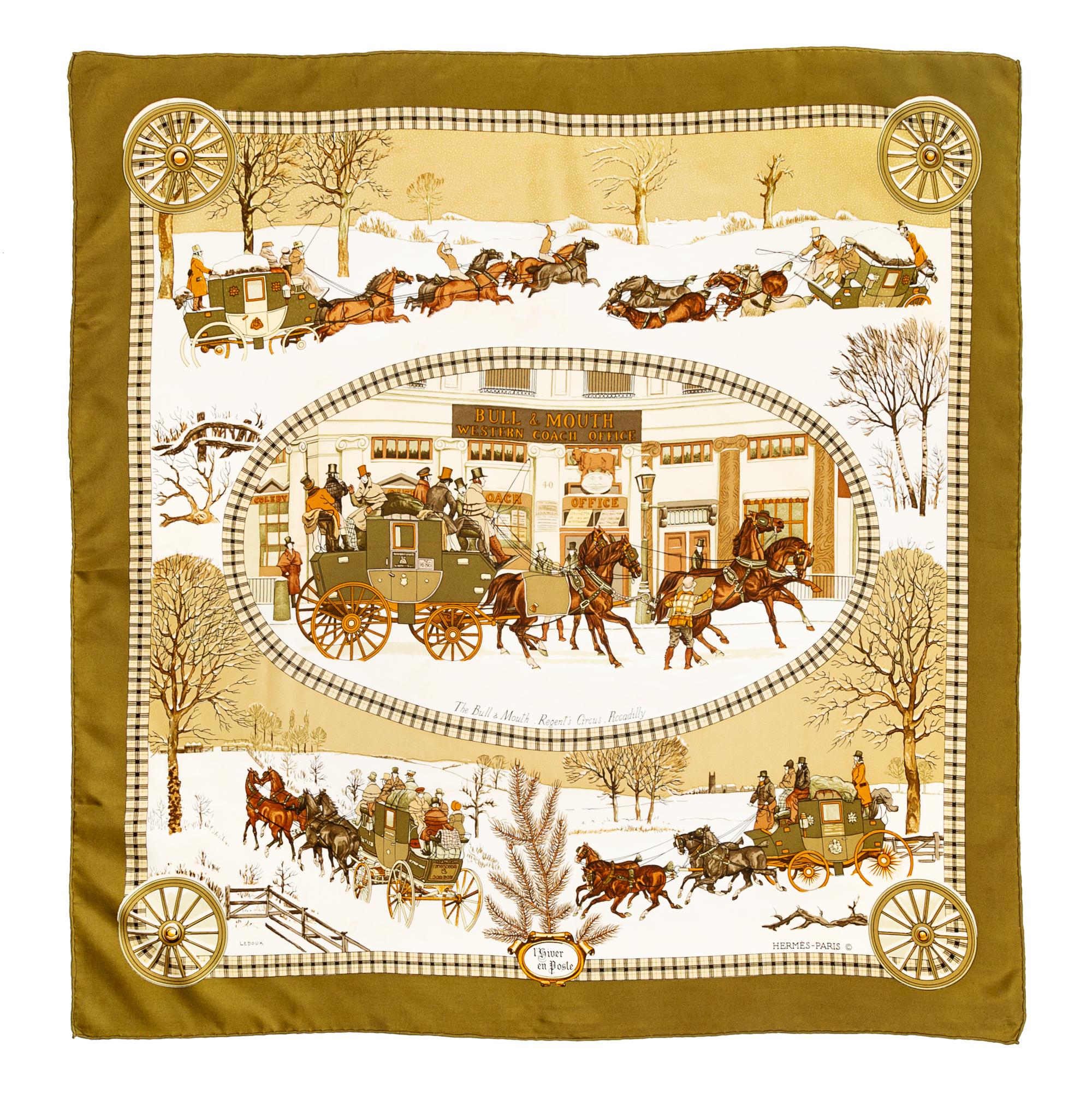 An Hermès 90cm Silk Scarf, 36" x 36".