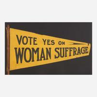 [Americana] [Women's Suffrage] Group of 6 Women's Suffrage Rally Items