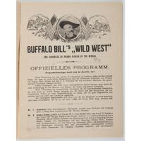 Rare Buffalo Bill Wild West Program for 1906