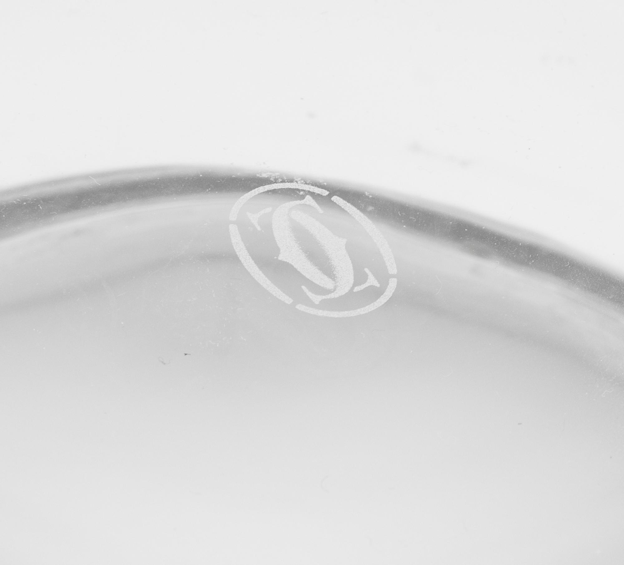 A Cartier Trinity Caviar Service