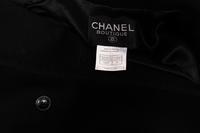 Chanel Black Cashmere Pea Coat, 1998