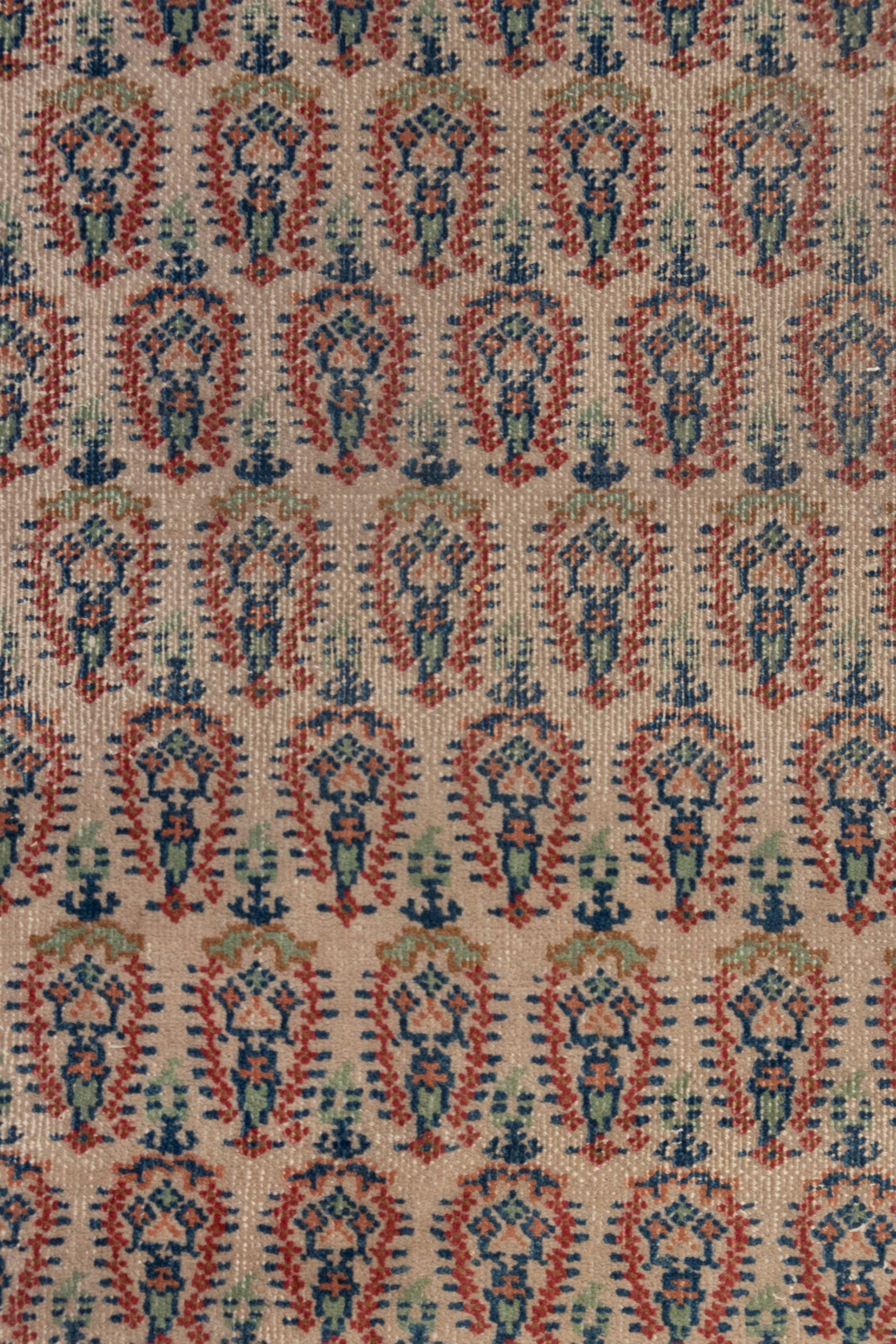 A Persian Boteh Design Wool Rug