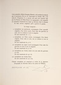 [Dali, Salvador] Mao Tse-Toung Poemes