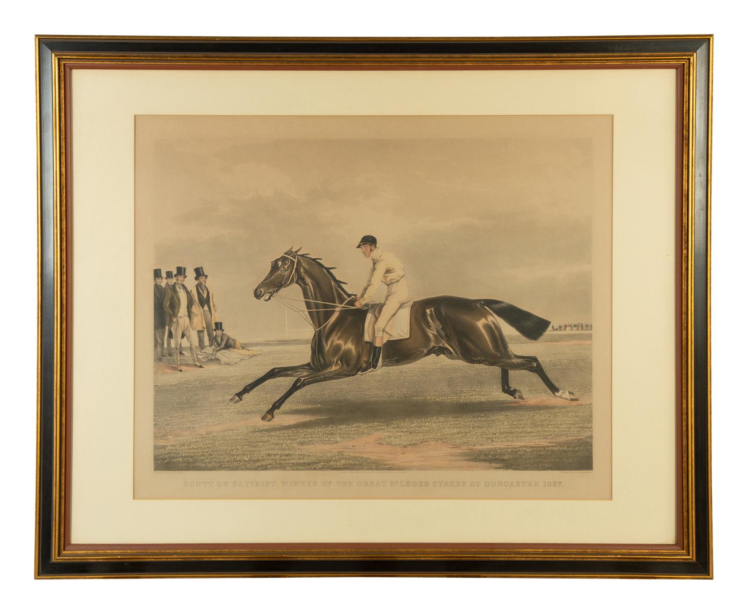 A Set of Four Equestrian Prints