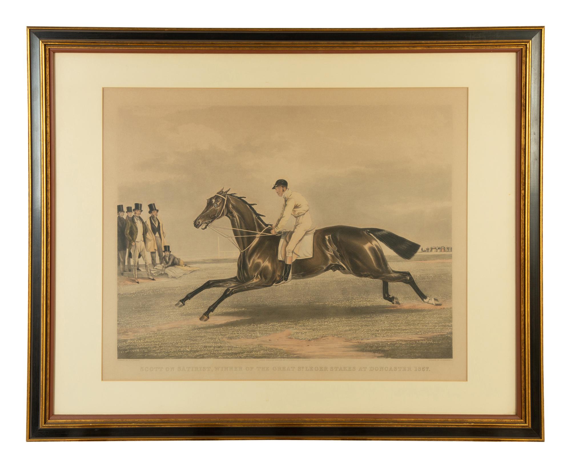 A Set of Four Equestrian Prints