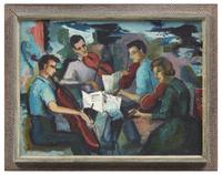 Esther Rubin (American/Israeli, 20th century) — Rehearsal