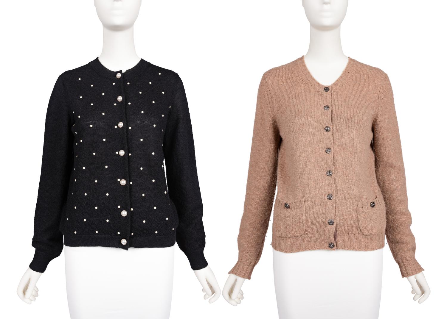 Two Chanel Knit Cardigans, 2004-14