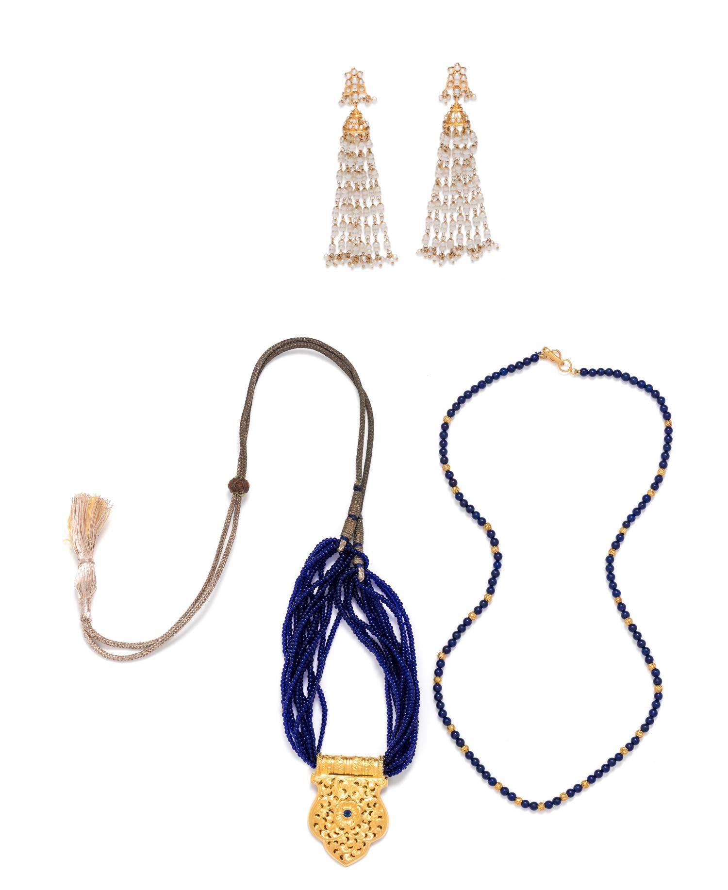 COLLECTION OF HIGH KARAT GOLD JEWELRY