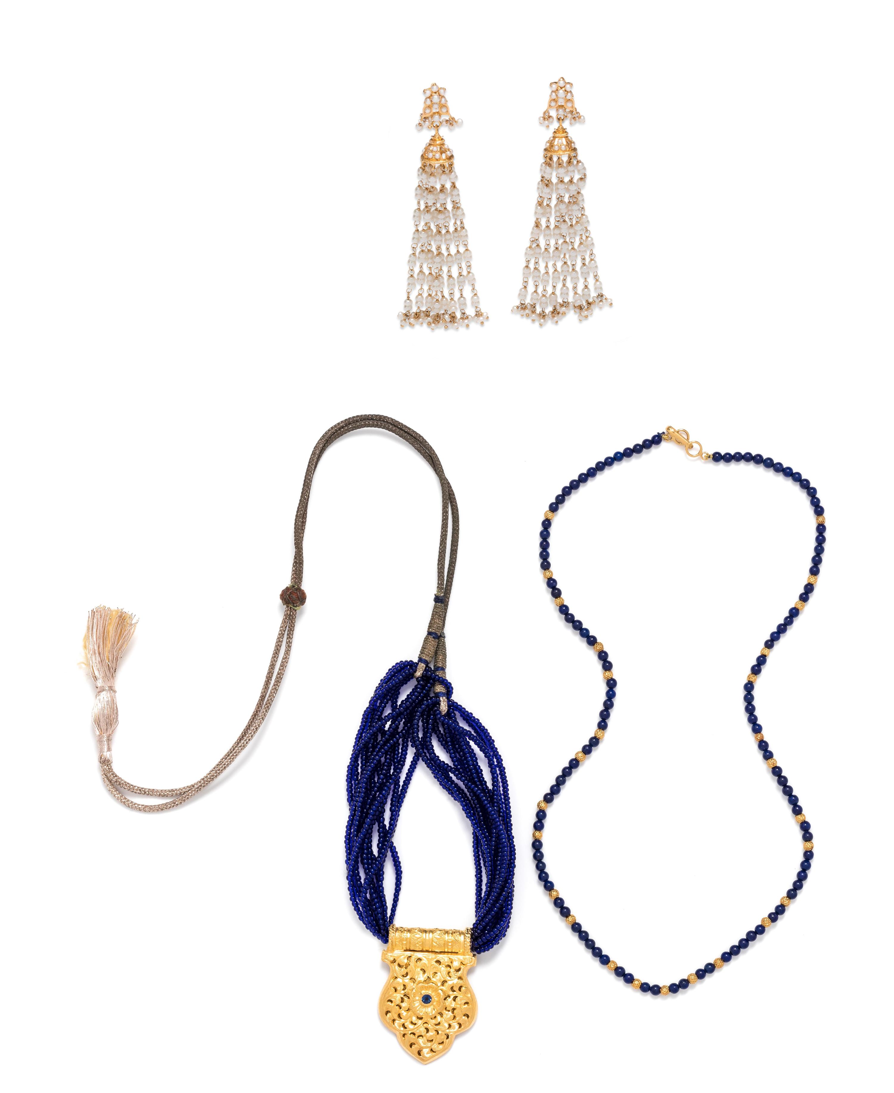 COLLECTION OF HIGH KARAT GOLD JEWELRY