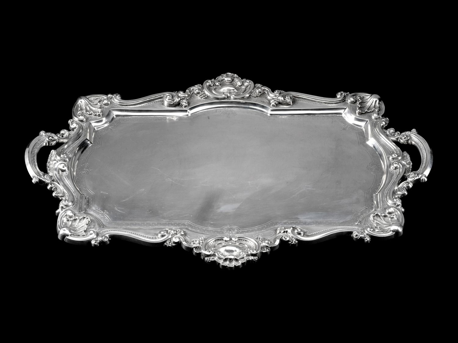 A Portuguese Silver Tray