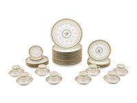 A Haviland Limoges Vieux Paris Porcelain Dinner Service Retailed by Tiffany and Co.