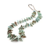 Pueblo Royston Turquoise Tab Necklace