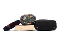Four Designer Bags: Two Salvatore Ferragamo, Two Bottega Veneta
